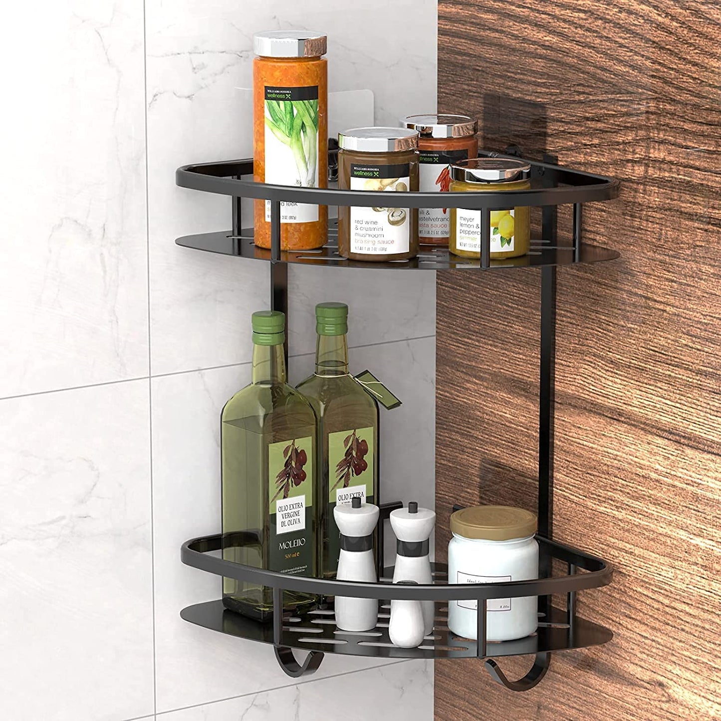 corner shower caddy