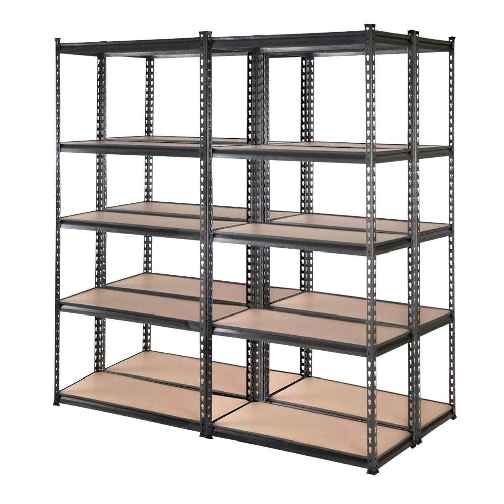 Giantz 4X1.8M Garage Shelving Warehouse Rack Storage Shelves Pallet Racking Charcoal